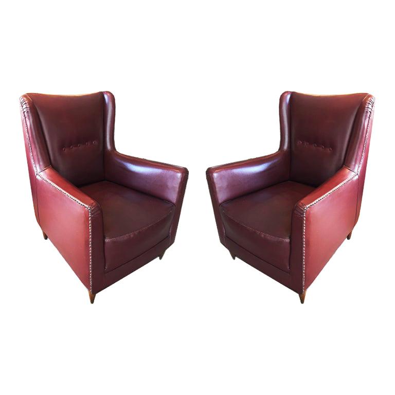 Coppia di Poltrone Italia 1940 - Pair of Armchairs Italy 1940