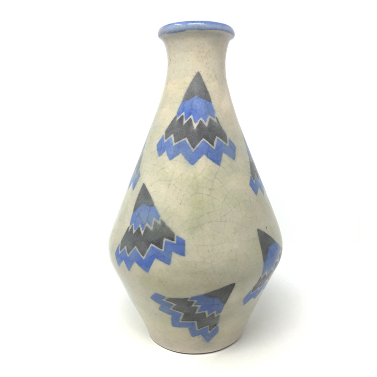 Vaso craquele Francia 1930  Vase craquele France 1930