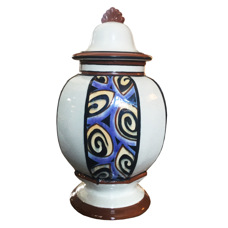 Vaso Art Deco Francia 1930 - Art Deco Vase France 1930 