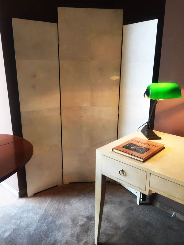 Paraventi in pergamena - 3 Panel Screen