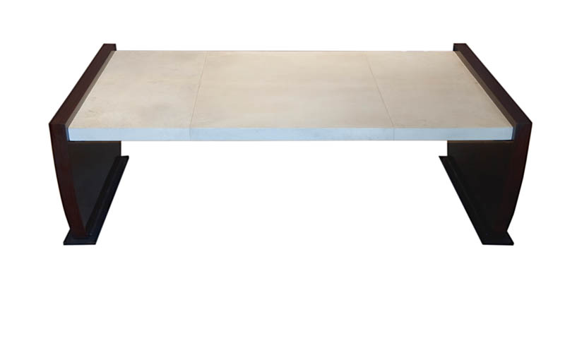 Tavolino in pergamena Coffe table in parchment 