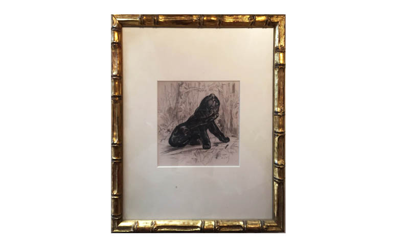 Carta di Paul Jouve - Paint of Paul Jouve